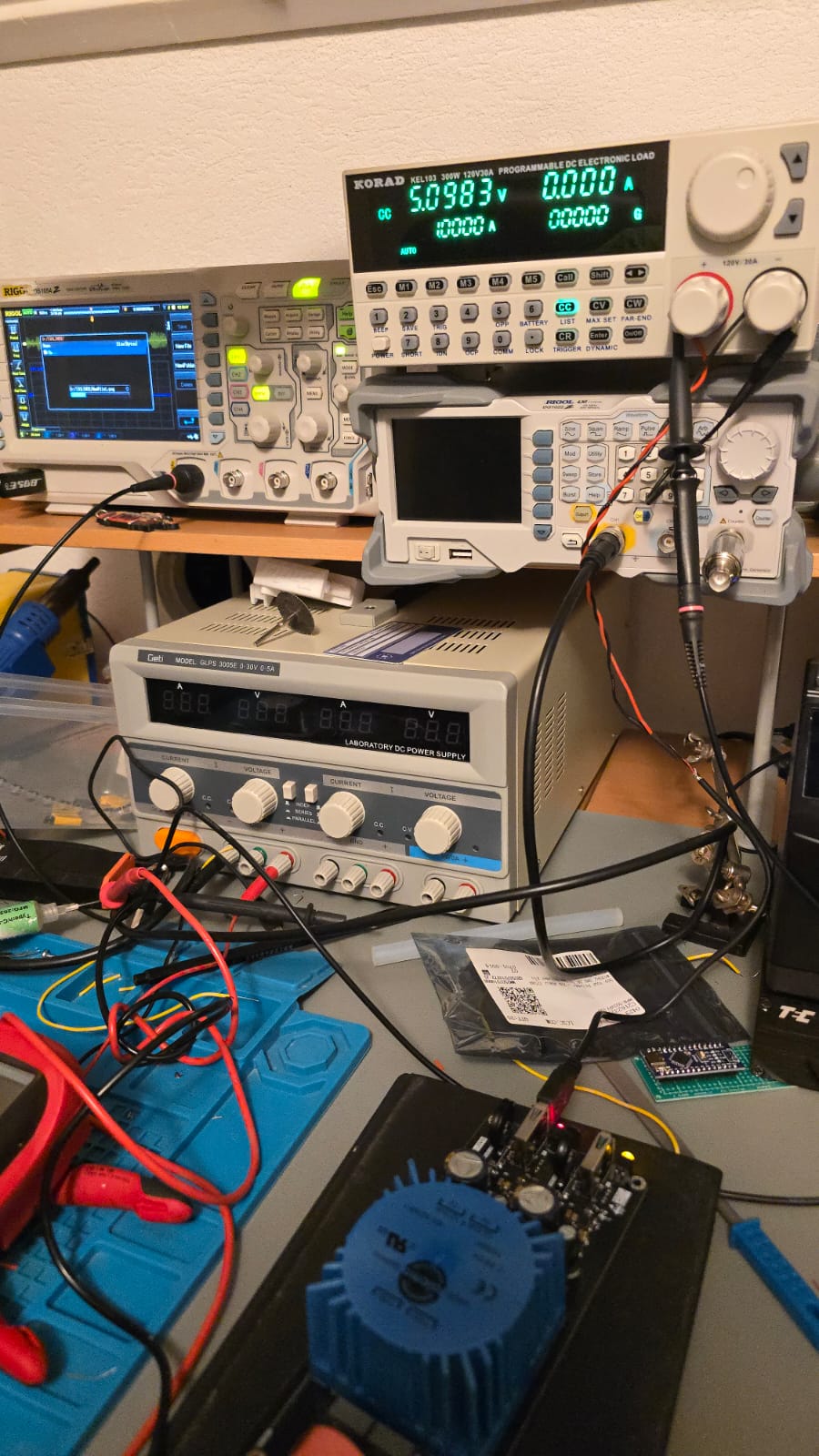 Audiophile power supply circuit board detail